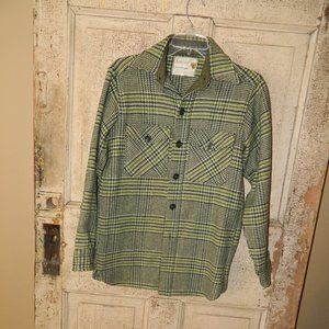 Vintage Amcrest Sportswear Plaid Jacket Shacket Size S (READ) (KK-7)